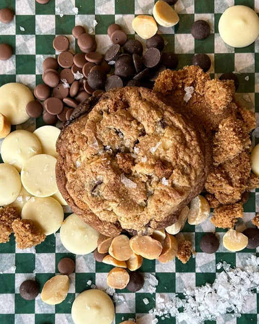 Triple Chocolate Toffeenut Cookie