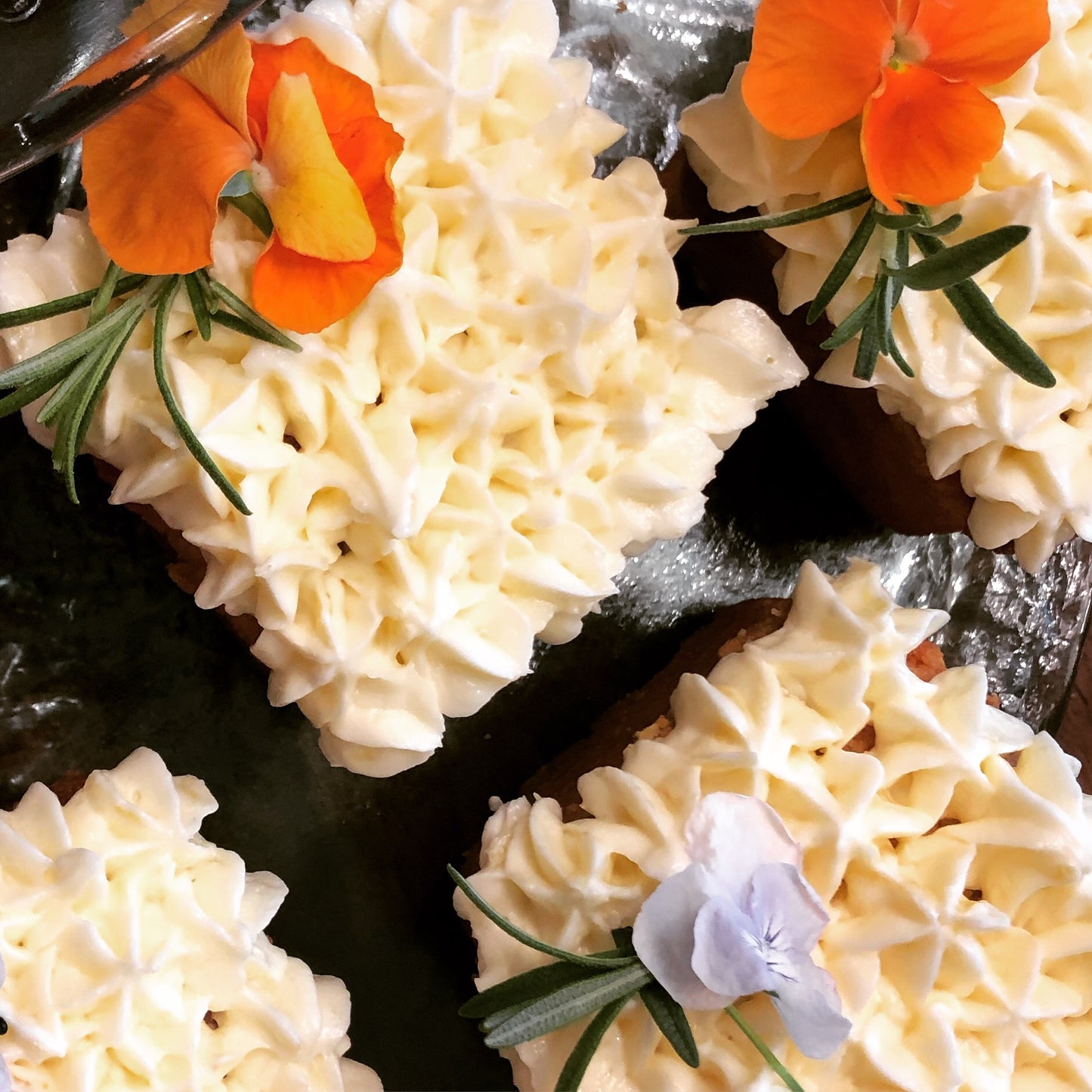 Citrus Polenta Cakes (GF)